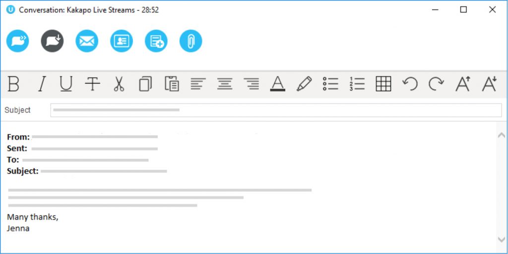 Email Queues for BroadSoft